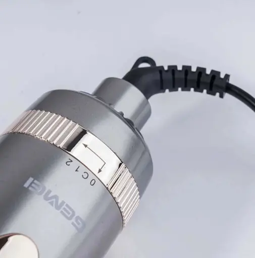 Фен щітка браш Gemei GM-4830 стайлер з щіткою для укладки, що обертається1000 Вт Сірий - фото 10