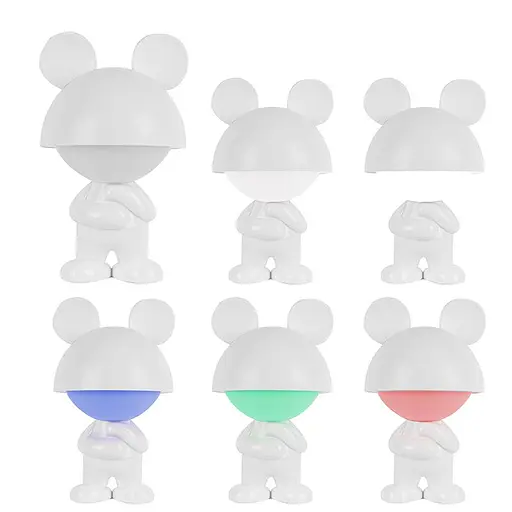 Світильник-нічник Kite LED з акумулятором Dreamy Mouse білий (K25-315-2-1) - фото 3