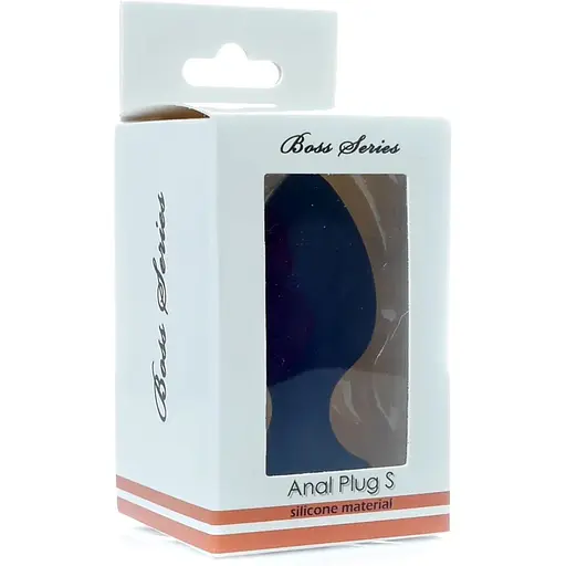 Анальний силіконовий плаг Boss Of Toys Boss Series - silicone Anal Plug S 2,8 cm, BS7800019, Чорний - фото 8