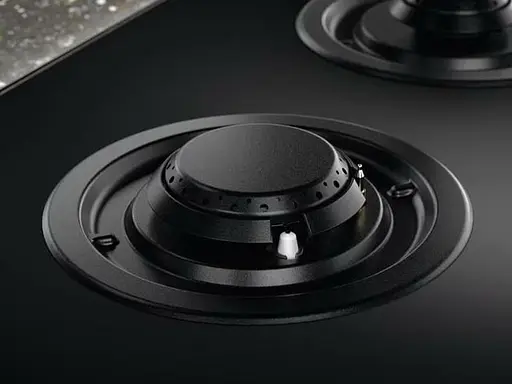 Варильна поверхня комбінована Electrolux 90 см розширена зона чугун чорний - фото 5