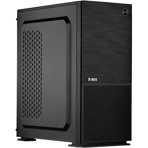 2E Корпус Alfa G650 без БЖ 2xUSB3.0, 1xUSB2.0, 1x120мм, VGA 280мм, LCS ready, ATX, чорний