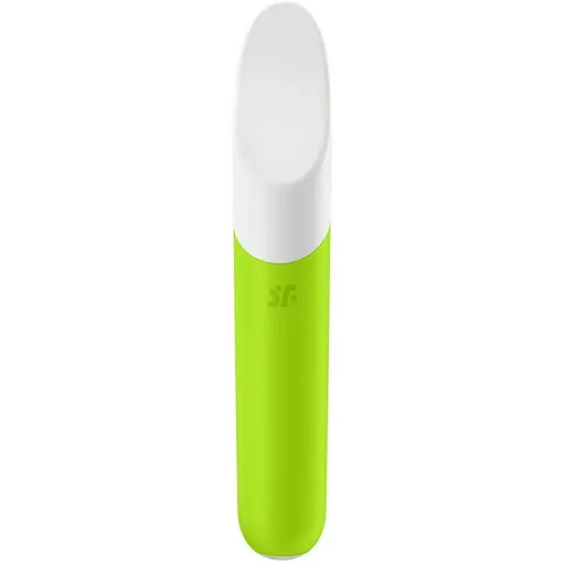 Минивибратор с гибким язычком Satisfyer Ultra Power Bullet 7 Салатовий - фото 6