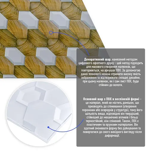 Декоративная панель ПВХ 960х480х4мм SW-00001790 - фото 2