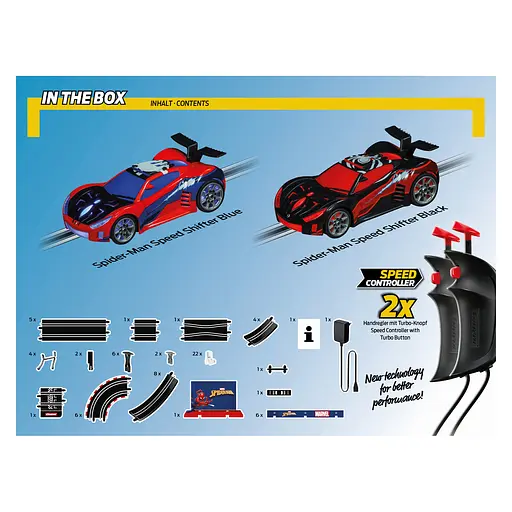 Автотрек Carrera GO!!! Спайдермен-гонщик трасса 4.9 м (CR-20062580) - фото 9