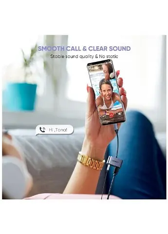 Переходник Ugreen CM193 - адаптер Usb-C - на 2 порта Type-C + 3.5mm Audio (UGR-50596) - фото 5