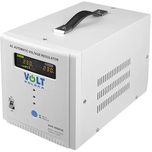 Стабілізатор напруги Volt Polska AVR 5000VA 150Vac-270Vac - фото 1