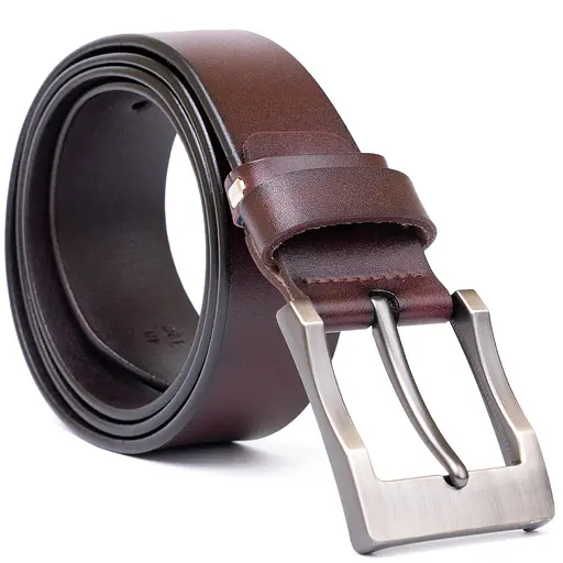 Ремінь шкіряний Vintage чоловічий 115х3,5 см acs0014831 - фото 3