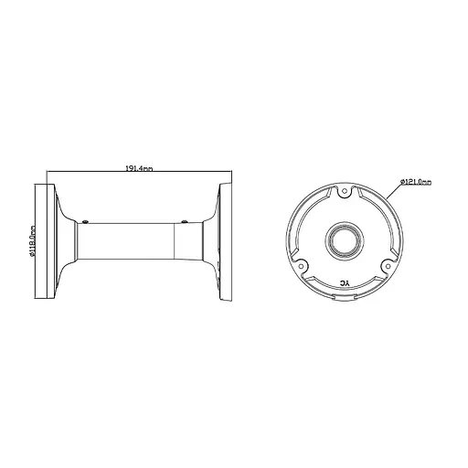 Кронштейн TVT TD-YZJ0810 (77-00203) - фото 2