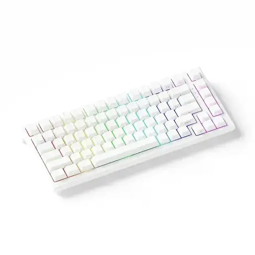 Игровая магнитная клавиатура Akko TAC75 / 8К / Проводное подключение / Akko AstroAim Magnetic Switch / White - фото 3