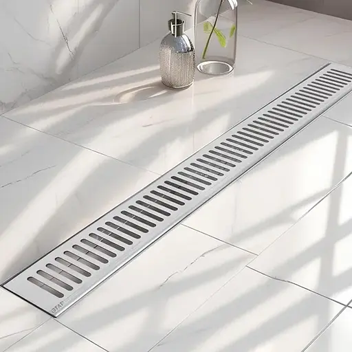 Душовий канал Qtap Taurus FA500 з нержавіючої сталі і з сухим затвором - фото 6