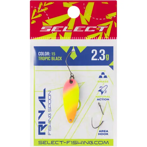Блесна Select Rival 2.3g 30mm #15 Tropic Black - фото 2