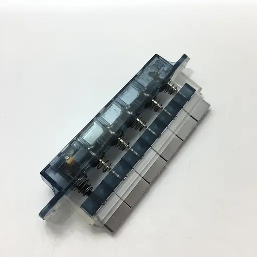 Блок управления 6-ти клавишный с прямоугольными кнопками для кухонной вытяжки - фото 3