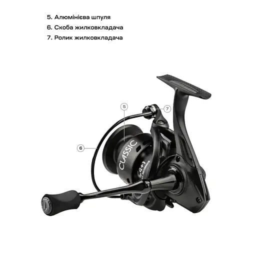 Котушка Brain Classic 3000 4+1BB - фото 7
