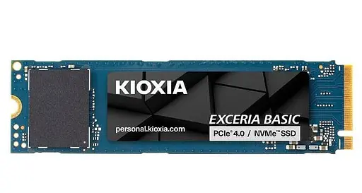 Накопичувач SSD Kioxia m.2 NVMe 2TB Exceria Basic PCI-E 4.0 (LSF10Z002TG8) - фото 1