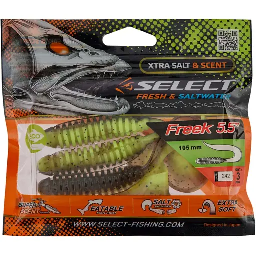 Силікон Select Freek 5.5" #242 (3 шт/уп) - фото 2