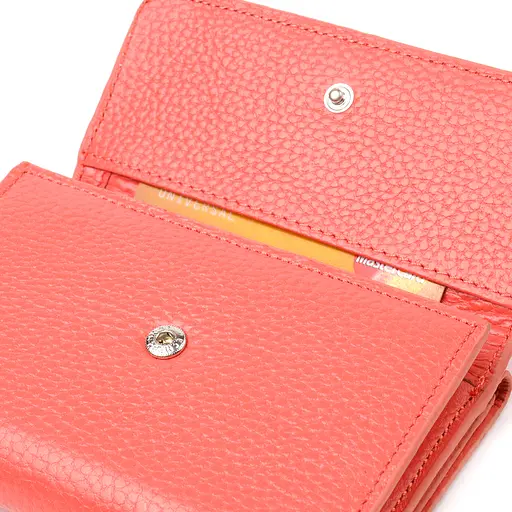 Женский кожаный кошелек Canpellini 12х8.7х1.5 см acs0025104 - фото 3