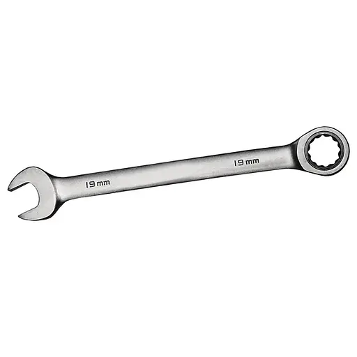 Ключ ріжково-накидний Sigma з трещіткою 21 мм CrV satine (6022211) - фото 1