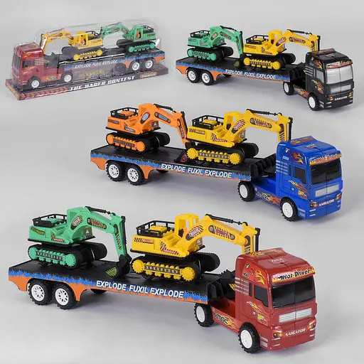 Трейлер, 666D-1, инерция (В ассортименте) - фото 2