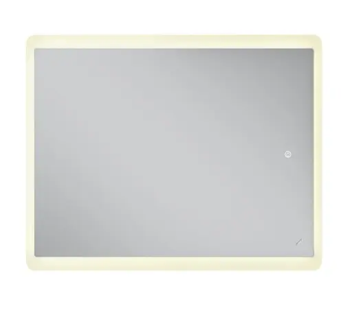 Дзеркало Mixxus Premium OLIVARY MR19-100x80-REVERSE (LED Touch, Anti-fog (3-6,5kK)) (MP6629) - фото 4