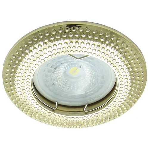 Встраиваемый светильник Feron DL6042 под лампу золото - фото 1