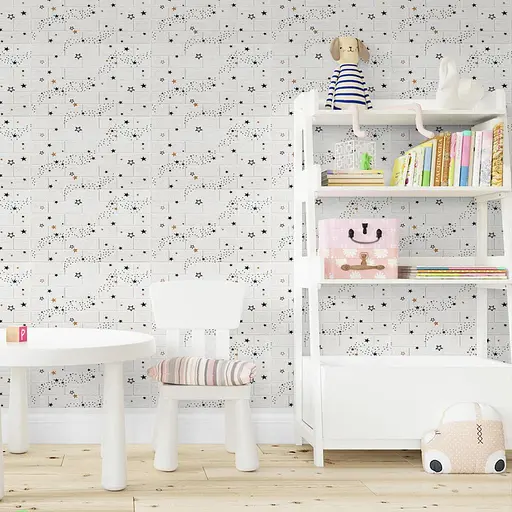 Декоративная 3D панель самоклеющаяся 700х770х3мм Звезды (кирпич) (021-3) SW-00000693 - фото 5