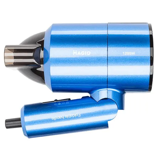 Потужний якісний складаний фен для сушки і укладання волосся Magio MG-151 з дифузором - фото 2