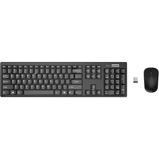 Комплект (Клавіатура та Миша) Lenovo 100 Wireless Combo - фото 1