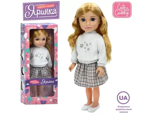 Кукла музыкальная Limo Toy Яринка (укр.) - фото 2