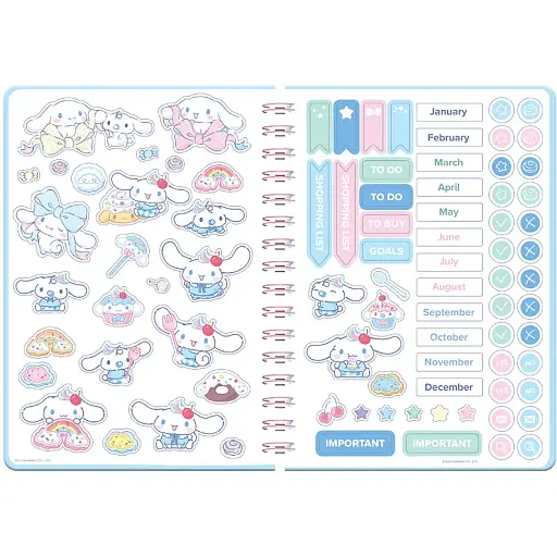 Щоденник на спіралі Kite Cinnamoroll тверда обкладинка (CR26-438) - фото 5