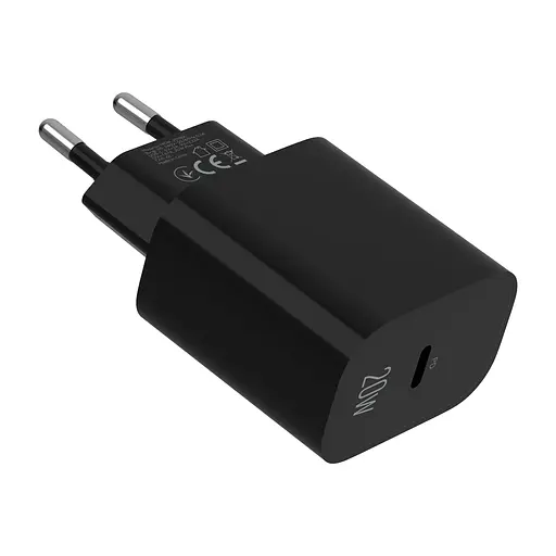 Зарядний пристрій мережевий MAKE 20W Type-C PD3.0 Black - фото 8