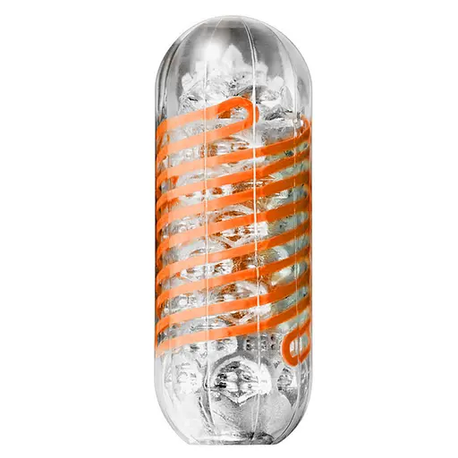 Мастурбатор Tenga Spinner Hexa помаранчевий - фото 4