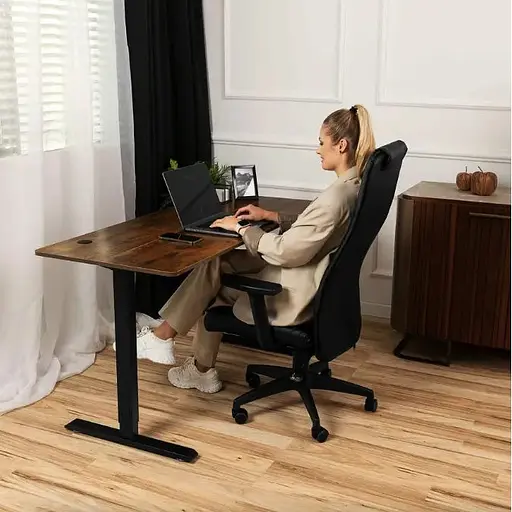 Офисное кресло Di Volio Adelo черный - фото 4