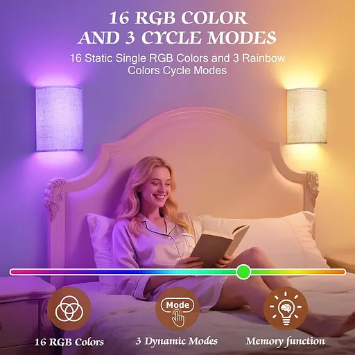 Настінний бра з батарейним живленням - фото 2