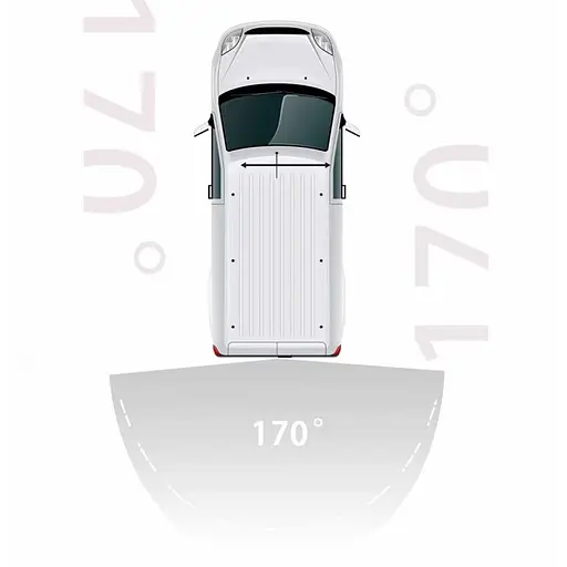 Камера заднего вида Opel Vivaro Renault trafic AHD 720-1080 - фото 4