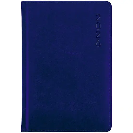 Дневник 2026 Classic Lux темно-синий 145 x 210 мм (8844-26-2-A)
