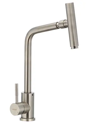 Змішувач для кухні Mixxus SUS-017 з обертовим виливом SS2813 - фото 1