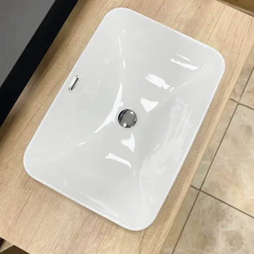 Умивальник VBI Bitritto white врізний VBI-018024, Білий - фото 4