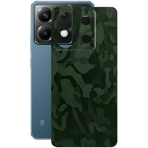 Захисна плівка StatusSKIN для Xiaomi Poco X6 Корпус Вініл Камуфляж зелений - фото 1