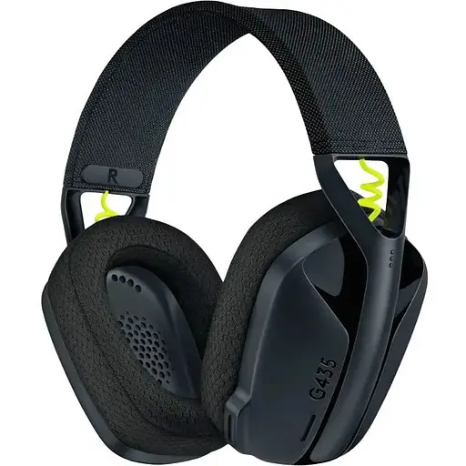 Наушники с микрофоном Logitech G435 Lightspeed Black (981-001050)