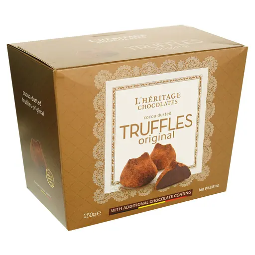 Конфеты L'Heritage Chocolates шоколадный трюфель оригинальный премиум 250 г