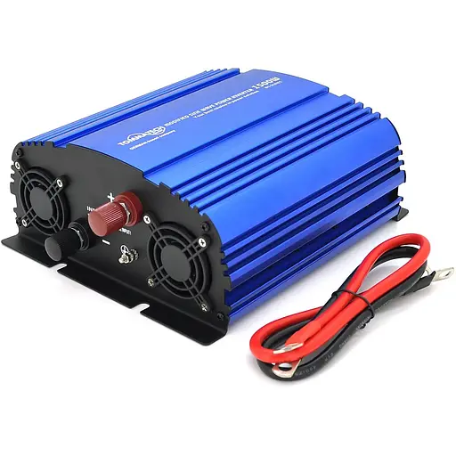 Инвертор напряжения Tommatech MS-1500, 24V/220V, 1500W с апроксимированной синусоидой, 2Shuko, USB, клеммные провода, 6 предохранителей, Q4 - фото 2
