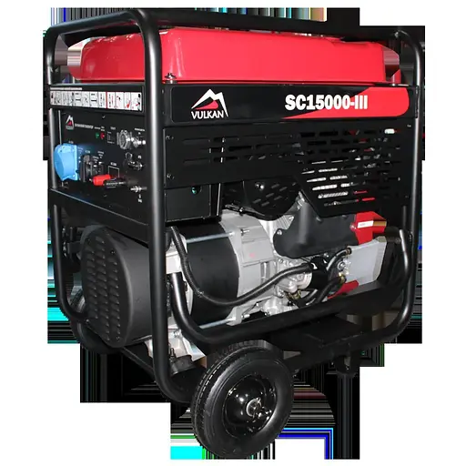 Генераторна установка SC15000-III 1ф 12 кВт, ел.старт, бак-45л, кнопка