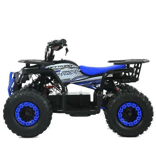 Электромобиль детский Квадроцикл HB-FFA1000-4(MP3) 12V 12AH муз свет Bluetooth синий - фото 7