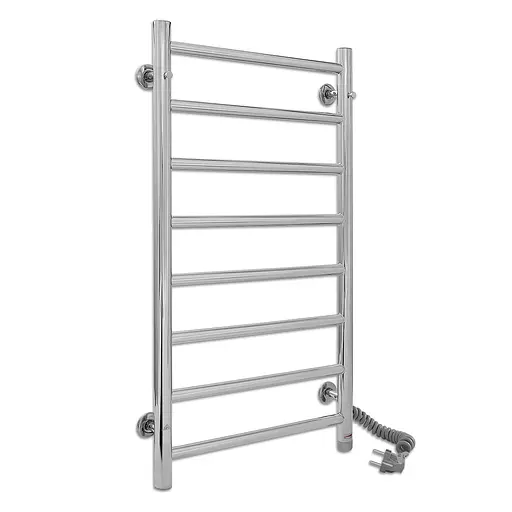 Електрична рушникосушарка Laris Альфа П8 400x800 Е права 73207460, Хром, Праве, Механічний - фото 1