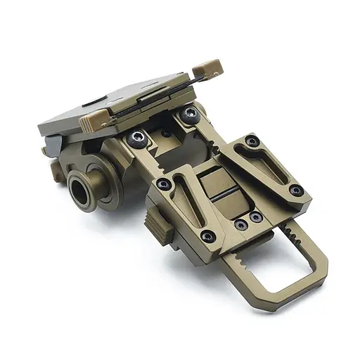 Удлиненное NVG крепление для ПНО c DOVETAIL интерфейсом "Ласточкин хвост" L4G24 long edition, золотистый (100986-L) - фото 4