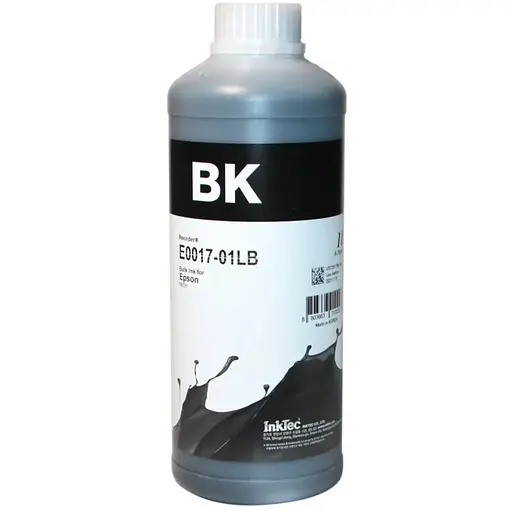 Чорнило InkTec Epson E0017, Black, L800/L805/L810/L850/L1800, 1 л (E0017-01LB)