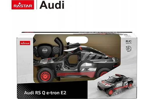 Машинка Rastar AUDI Q e-tron на управлінні чорний 92200 - фото 8