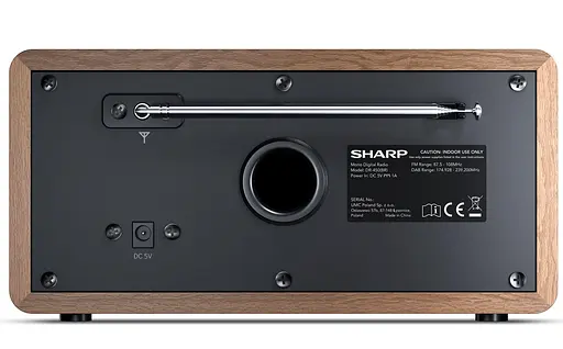Портативна акустика Sharp DR-450(BR) (DR-450(BR)) - фото 4