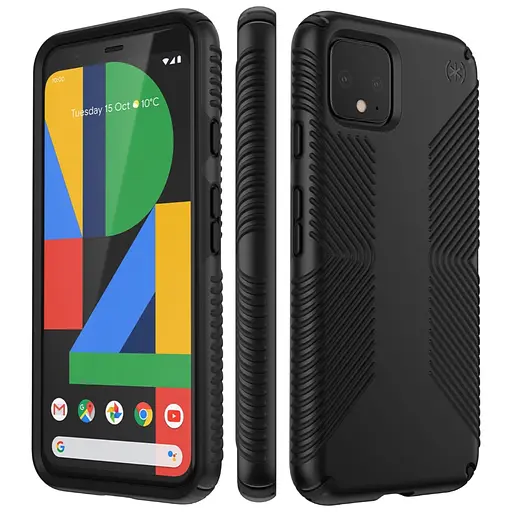 Оригинальный противоударный чехол Speck Presidio Grip для Google Pixel 4 XL Black 131862-1050 - фото 5