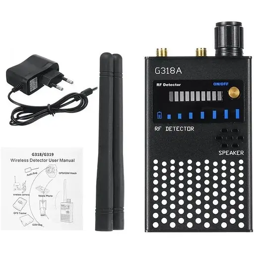 Детектор жучков Protect G-318A искатель прослушивания антижучок  - фото 4